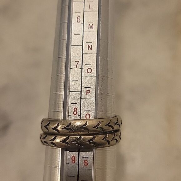 Jens Pirate Booty Snake Goth Boho Indie Biker Silver Wrap Moto Tribal Ring 8 Y2K - Picture 6 of 7